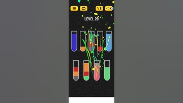 water sort puzzle - level 20