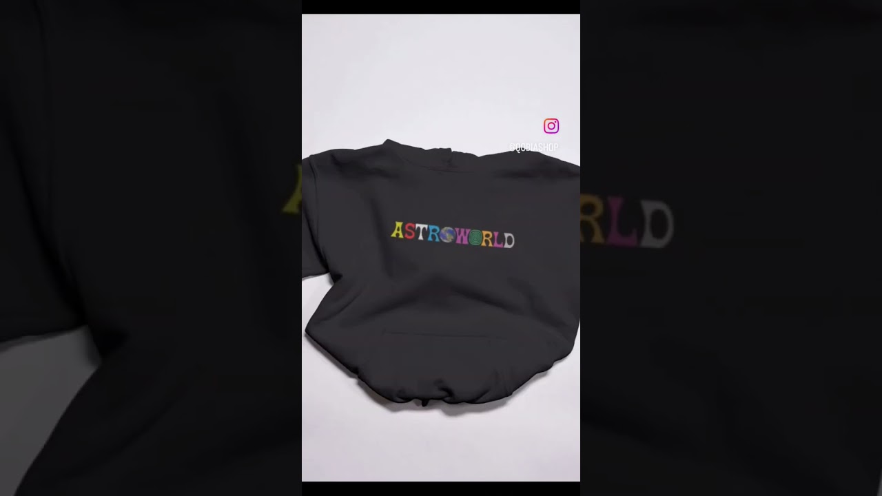 Astro world - Travis Scott -Oversize Cut-Shop @ qobia.ma-Shipping all over Morocco-Pay on delivery