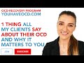 One Thing All My Clients Tell Me - PURE O, ROCD, HOCD, POCD, HARM OCD, Contamination