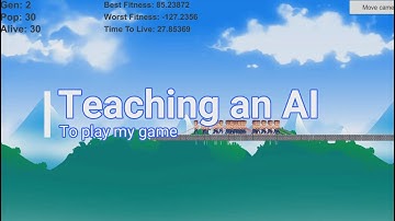 Teaching an AI how to play my game using Neural Networks and a Genetic Algorithm