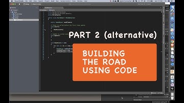 Unity - Unit 1 - Player Control - Part 2.1 - Building The Road Using Code