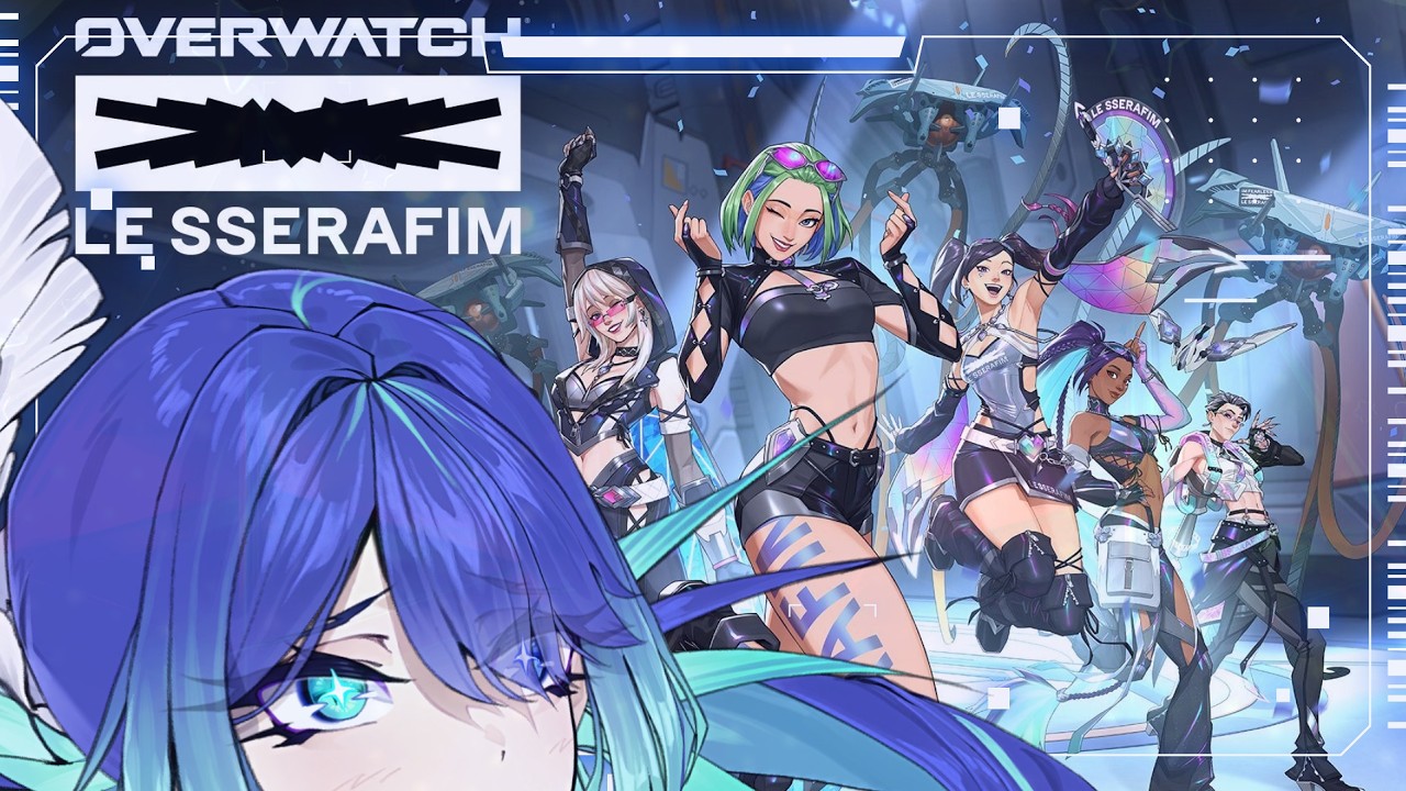 【OVERWATCH】ルセラスキン欲しい(金欠) LESSERAFIM skins, but no money【Ruridori Kafka / IZIGENIA】