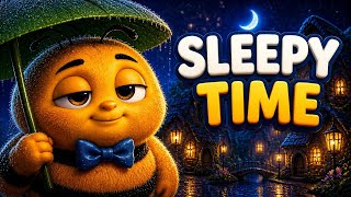 Rainy Night in Storybook Village 🌙 Gentle Lullaby for Baby Sleep 💤 | 5 Min screenshot 4