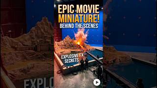 A Volcano Erupted Beneath This Mountain Fortress… 🌋🔥 | Insane Practical FX #shorts