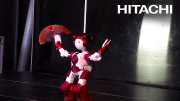 EMIEW3 demo for Hitachi Celebrate Science Day - Hitachi