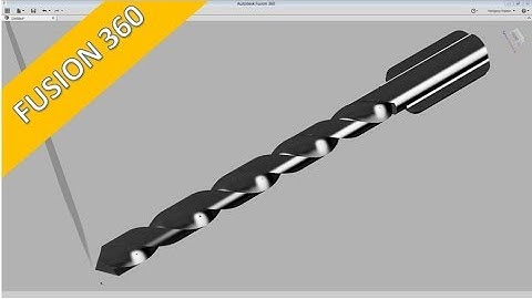Userwish - Drillbit - Bohreinsatz - Autodesk Fusion 360 Training - Part Design