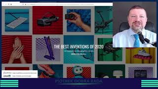 Piotrek Dobra Rada, odc  172   najlepsze wynalazki 2020 wg Time