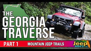 Georgia Traverse Mountain Jeep Trails  Part 1