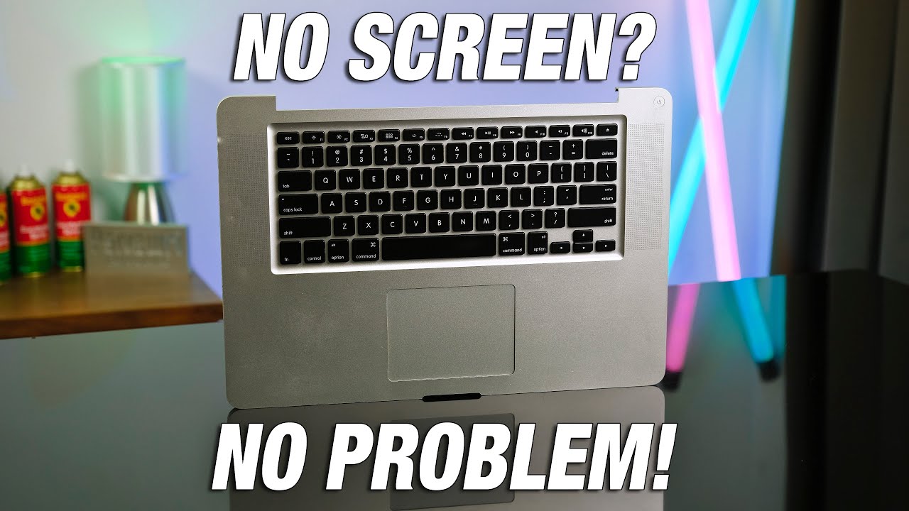 Turning A Free Scrap Macbook Into A Desktop PC
