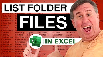 Excel - How To Combine All Excel Files In A Folder in Excel 2016 or Newer - Episode 2181