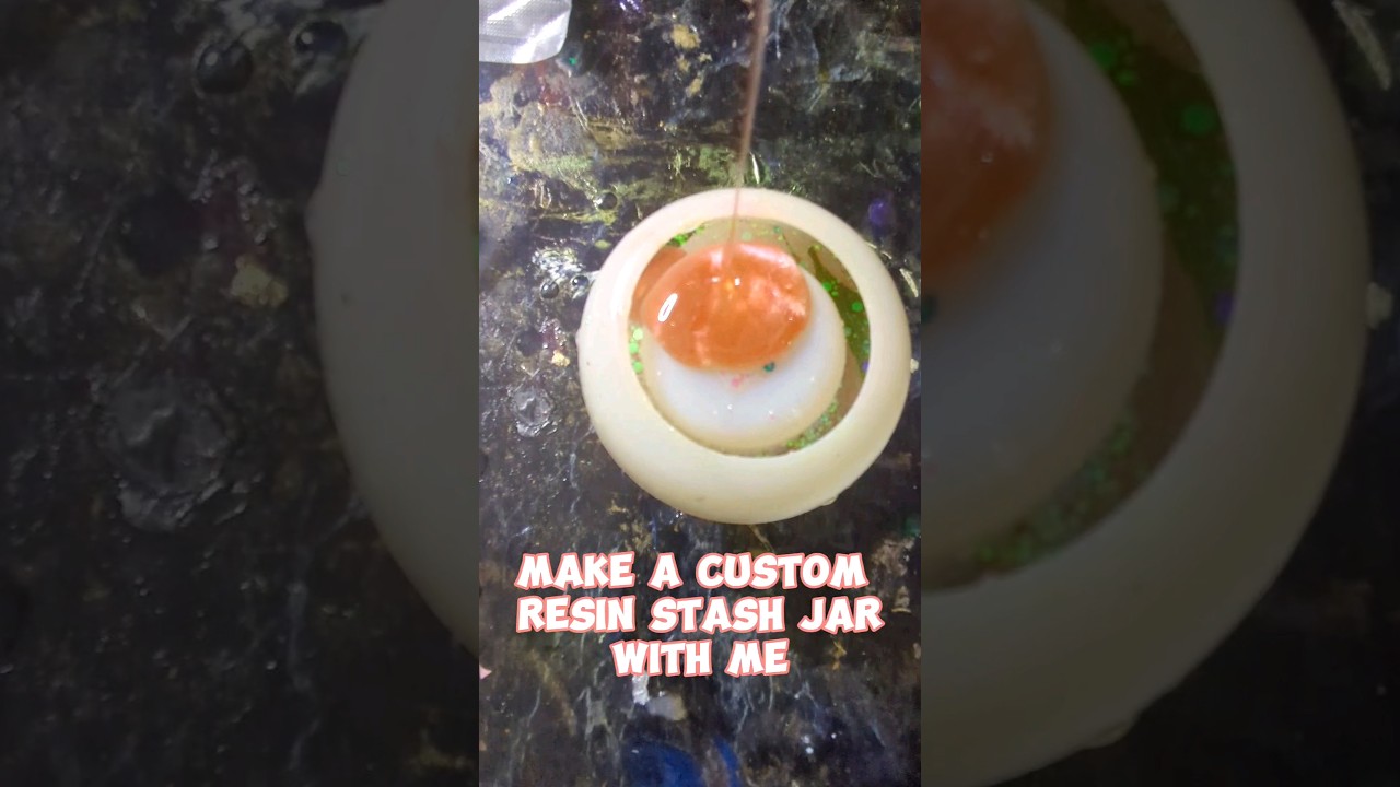 Make A resin Stash Jar With Me