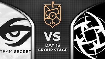 SECRET vs NIP - PLAYOFF PASS - WePlay! Pushka League 2020 Highlights Dota 2