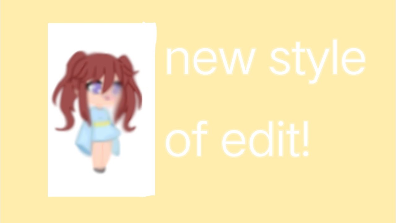 New style of edit YouTube