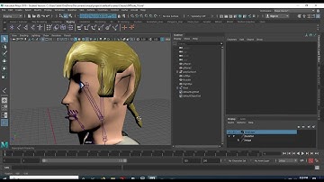 Character Modeling -- Elf Dude (Part 32) -- Hair and Eye Joints