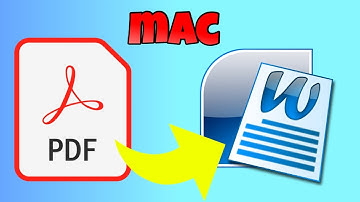 how to convert pdf to word on mac