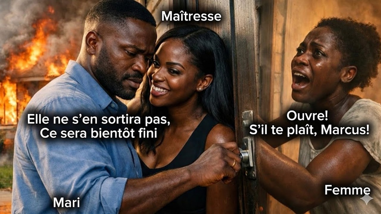 SON MARI L'A ENFERMÉE DANS UNE MAISON EN FEU... MAIS SES AMIS ARRIVENT ET TOUT CHANGE!!!