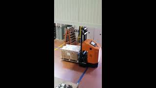 Irob Doğal Navigasyon Ile Çalışan Transpalet Autonomous Pallet Truck With Natural Navigation