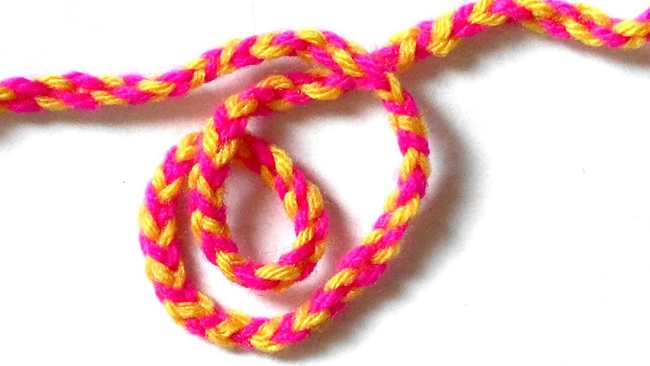 Двухцветный шнурок - YouTube
