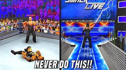 Never Call out The Undertaker in WR3D or This Happens! (Concept)