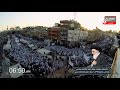 تایم لپس عزای مقدس قمه زنی صبح عاشورا خیابان قبله امام حسین علیه السلام شهر مقدس کربلا 1441 قمری