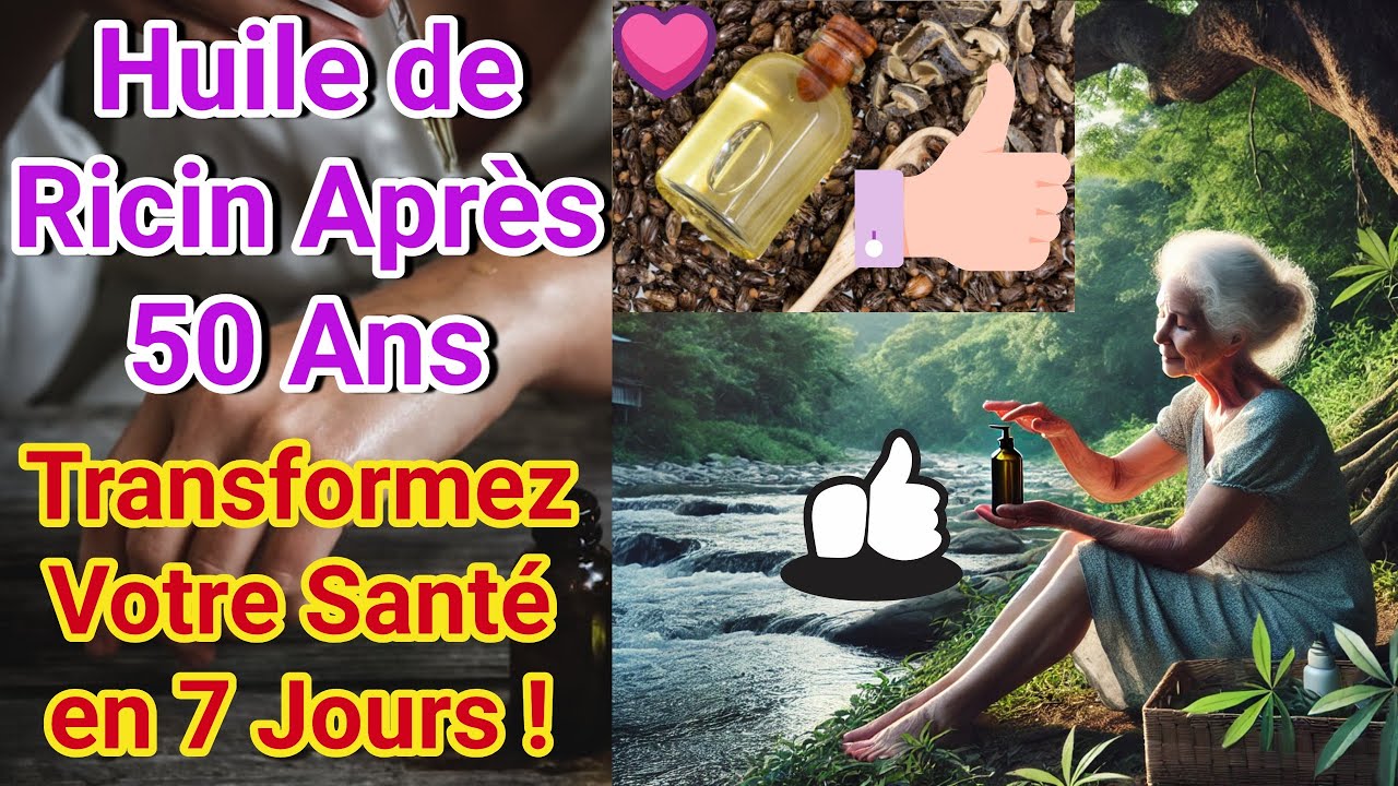 Huile De Ricin Rides Avant Apres www.youtube.com