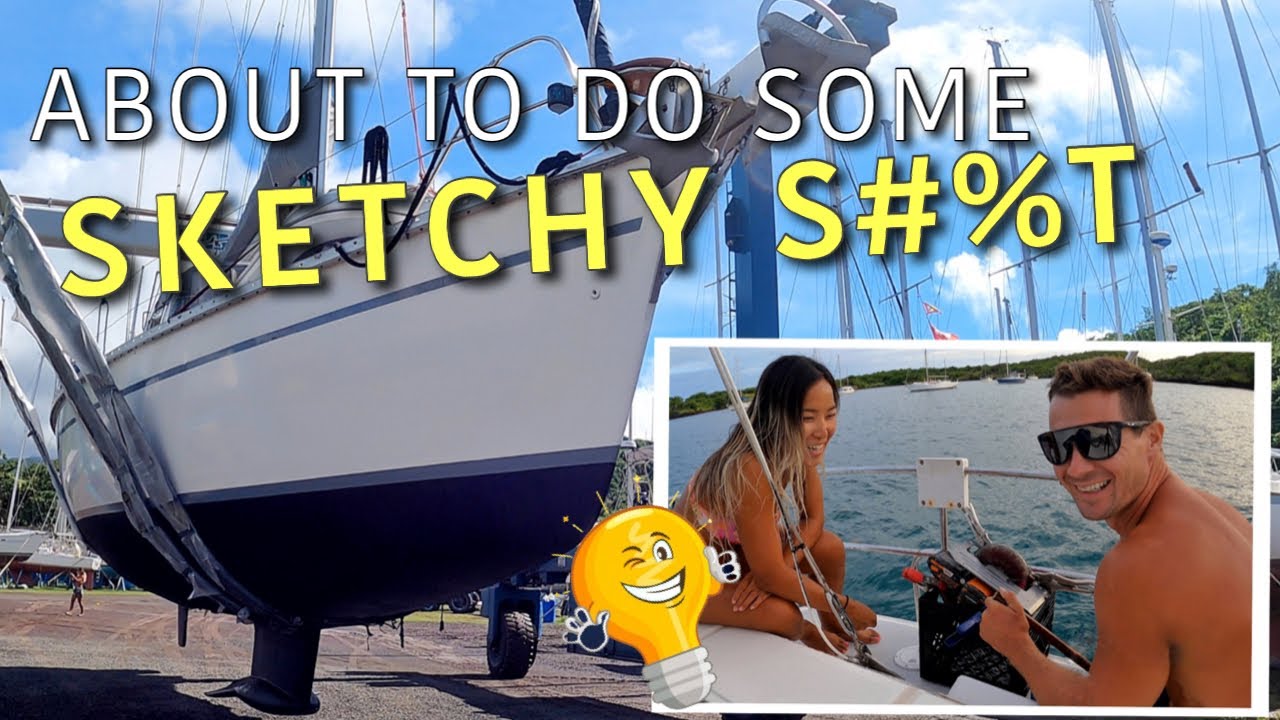 SPLASH DAY is Finally Here! SAILBOAT LAUNCH, Beauty of a SAIL and a creative BOAT INVENTION – Ep 54