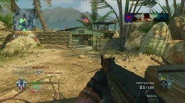 Black Ops Gameplay Commentary: Firing Range TDM (37-4)+Skewer Clip; MW2 is more Fun than Blops?