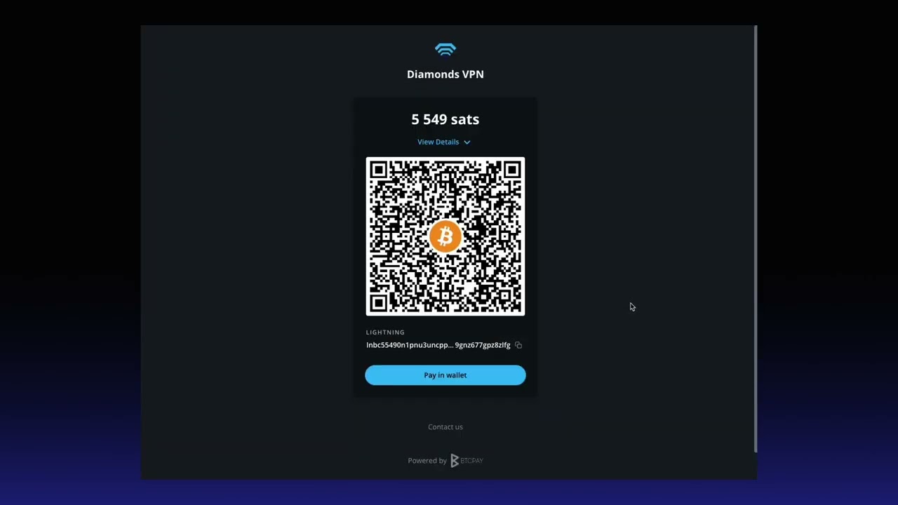 Introducing BTC LN payments
