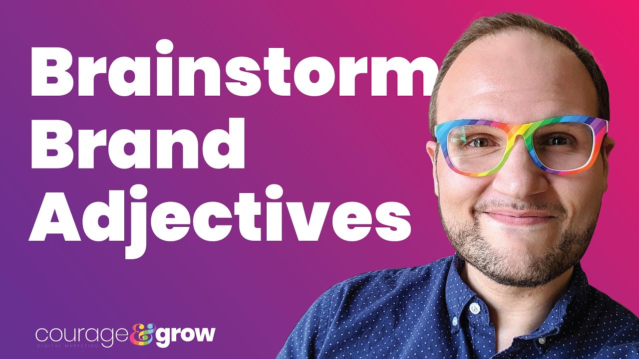 How to Brainstorm Brand Adjectives with a Mind Map - YouTube