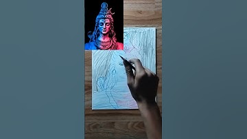 Drawing Mahadev...🙈😍🔥 #sawan #sawan2023 #sawanspecial #mahadev