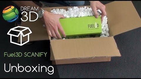 Unboxing the Fuel3D SCANIFY | 3D Scanner | Dream 3