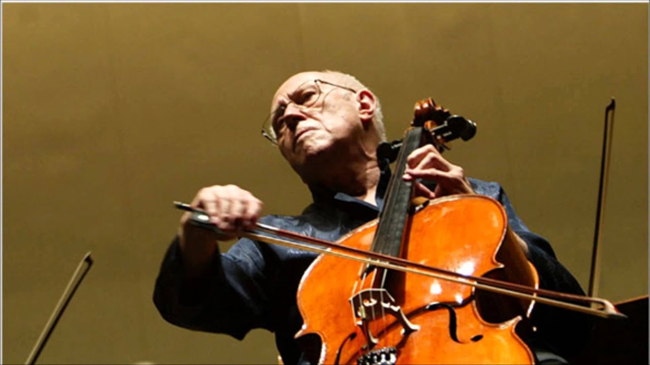 Rostropovich plays Dvorak Cello concerto (URSS, Khaikin, 1957, from LP ...