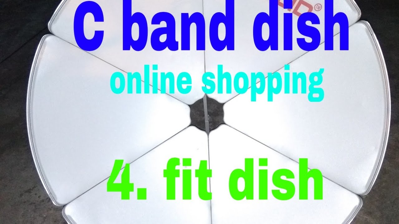 free fonts 4 fit dish C band dish solid