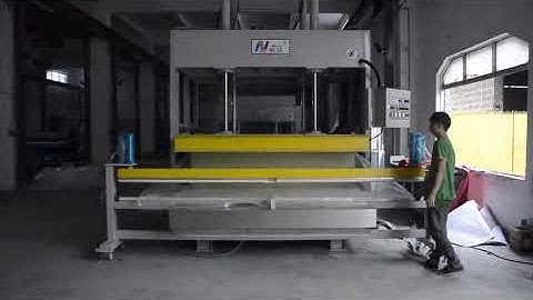 NG-31M Fully automatic big foam block compression packaging  machine