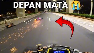 NIGHT RIDE CRASH!!! 😭😭😭😭😭