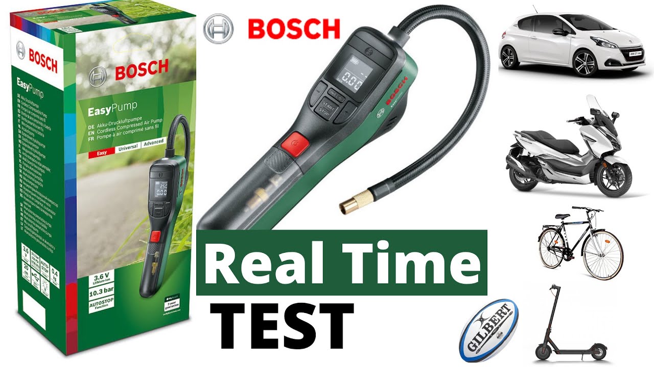 Bosch Pompe à air comprimé sans fil EasyPump 3,6 V