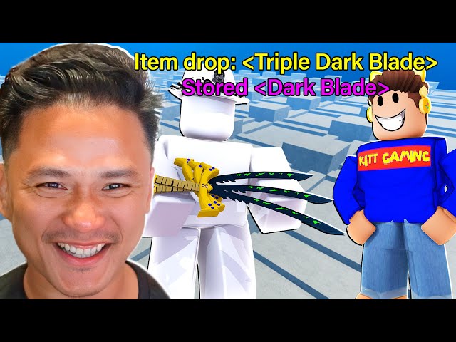 TRIPLE Dark Blade Showcase  Blox Fruits Pink Dragon 