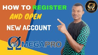 How to Register Someone & Open New Account in Omegapro screenshot 1