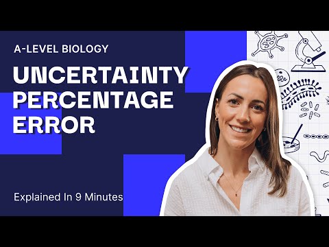 Uncertainty Percentage Error | A-Level Biology