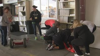 Mock disaster drill helps nursing students prep for the real world