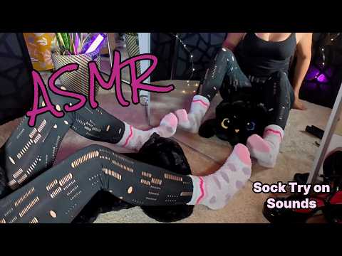ASMR Sock Try-On 🧦 Changing Socks & Relaxing Sounds