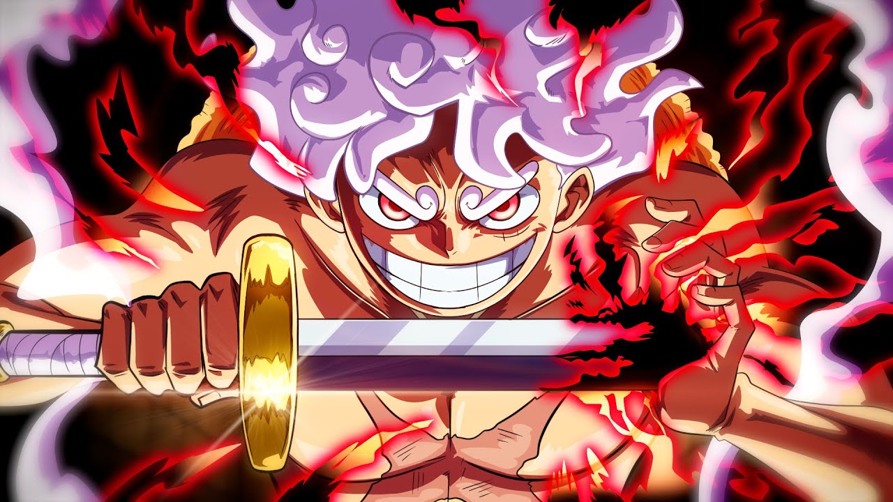 Luffy Gear 5 frappant Warcury sans effet