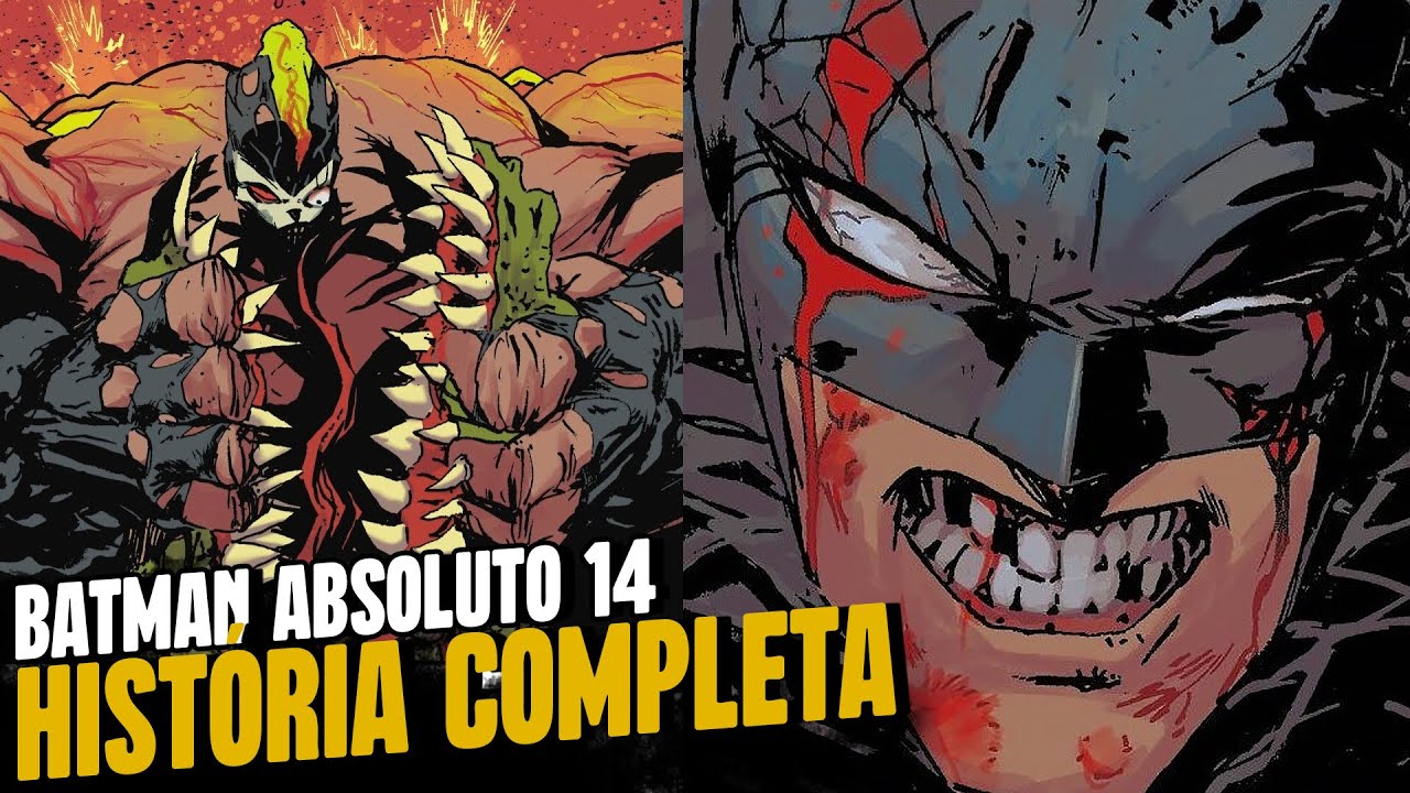 QUE FINAL FOI ESSE! ABSOLUTE BATMAN #14 - FINAL de SAGA - HISTÓRIA COMPLETA