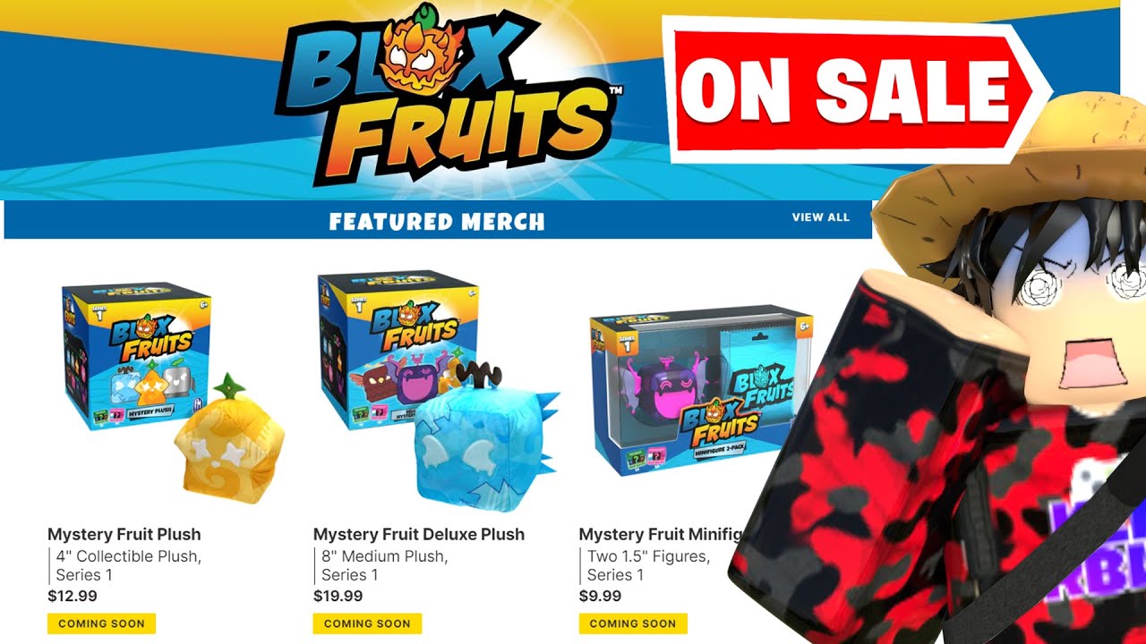 Blox Fruits PLUSHIES is OFFICIAL  Pricing, Buying & How To Redeem