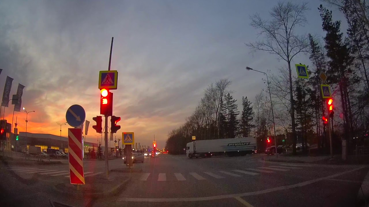 Первое движение на автомобиле