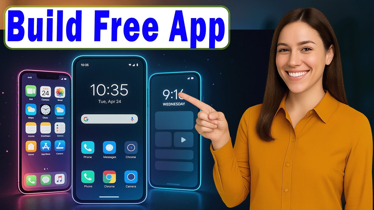 How to Build An App With AI For FREE (NO CODING Needed) - YouTube
