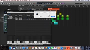 Setting up drum samples to create an EXS24 instrument in Logic Pro X