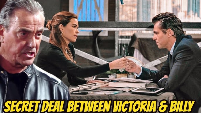 The Young And The Restless Spoilers : Victor discovers the secret deal  between Billy and Victoria