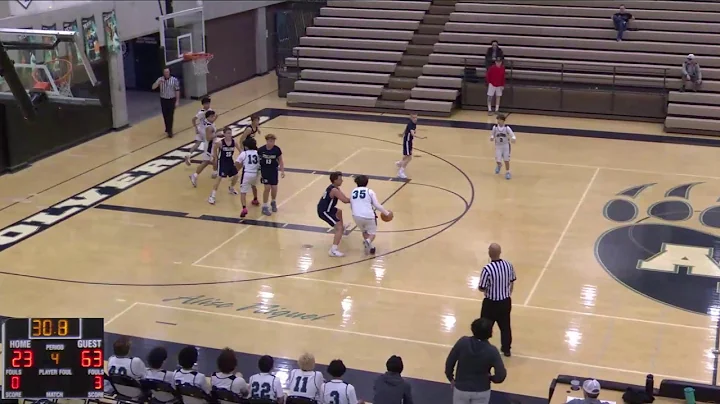 Aliso Niguel High vs SJH Boys' Frosh Basketball