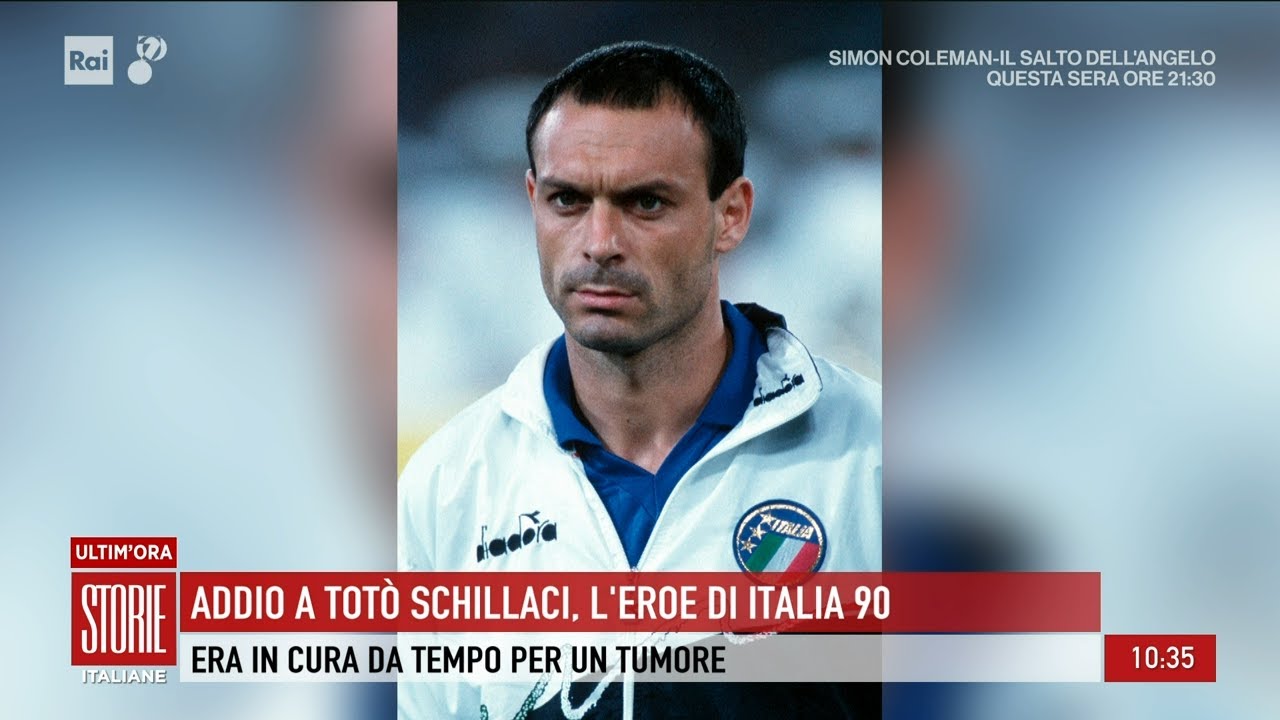 Addio Totò Schillaci   - Storie italiane 18/09/2024